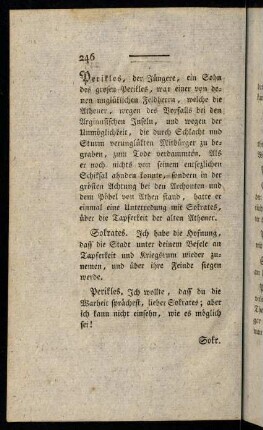 246-260, Perikles, der Jüngere, ein Sohn des großen Perikles, ...