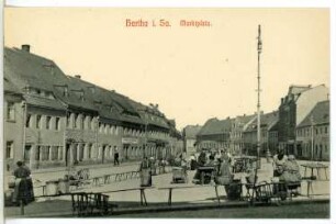 Hartha. Marktplatz