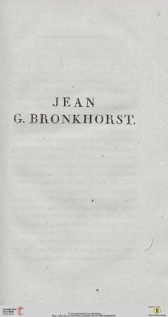 Jean G. Bronkhorst