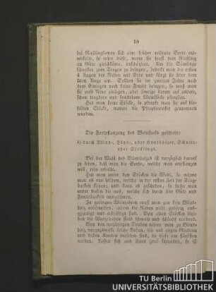 b) durch Blind- Blos-, oder Knothölzer, Schnitt- oder Stecklinge.