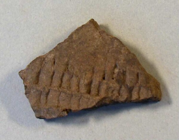 Fragment eines Gefäßes