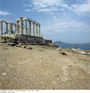 Griechenland: Poseidontempel Kap Sunion