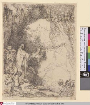 [Die Auferweckung des Lazarus; The Raising of Lazarus. Small Plate; Résurrection de Lazare]