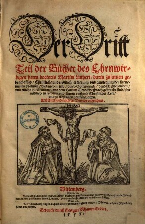Der ... Teil der Bücher D. Mart. Luth. ..., Th. 3