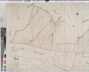 Werl (Werl), Teilung Werl, Bl. 2 Brouillonkarte