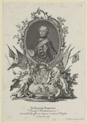 Bildnis des Friedrich Eugen von Württemberg
