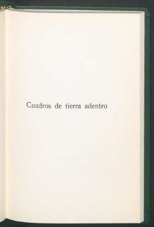 Cuadros de tierra adentro