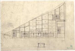 Fischer, Theodor; Nördlingen; Wohnhäuser Baugenossenschaft - Lageplan