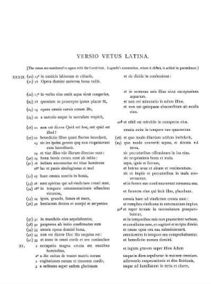 Versio Vetus Latina