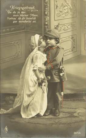 Kriegsgetraut. Da du ja nun [...]