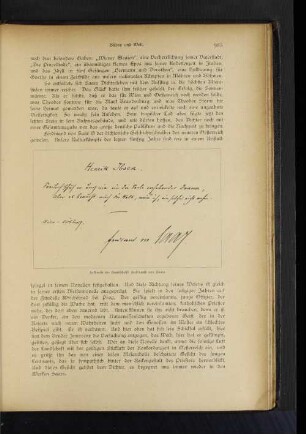 Faksimile der Handschrift Ferdinand von Saas