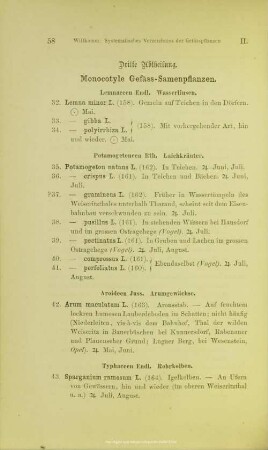 Dritte Abtheilung. Monocotyle Gefäss-Samenpflanzen.
