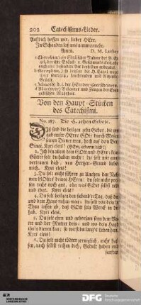 Von den Haupt-Stücken des Catechismi.