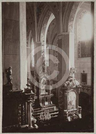 Langhaus der katholischen Pfarrkirche Sprottau nach SO