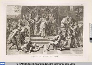 Der Tod des Ananias