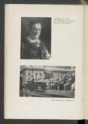 Heinrich Schlusnus als Marquis von Posa in Verdis "Don Carlos" - Der Liedersänger Schlusnus
