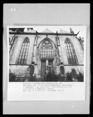 Lutherische Pfarrkirche — Portal