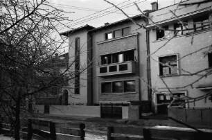Bukarest: Haus Bazzanella, Außenansicht, seitlich