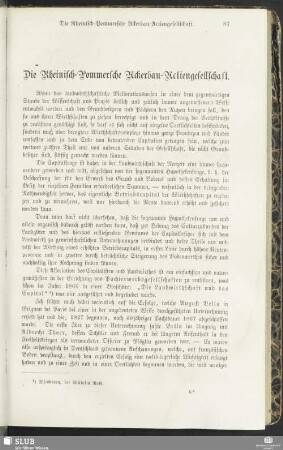 Die Rheinisch-Pommersche Ackerbau-Actiengesellschaft