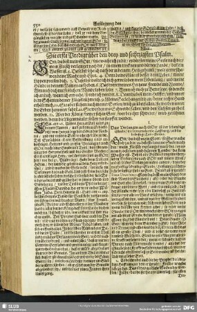 Auslegung des drey und sechtzigsten Psalms