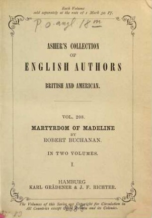 Martyrdom of Madeline, 1