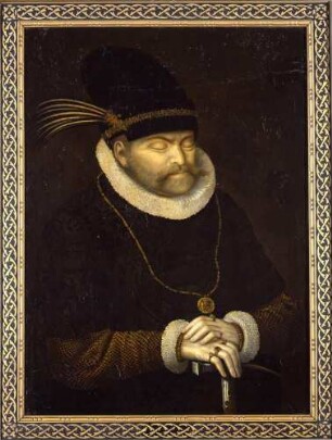Kurfürst August von Sachsen auf dem Totenbett