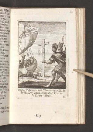 Salutat Indiam, & pro ejus salute se offert S. Xaverius.