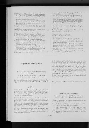 Aufhebung von Verfügungen