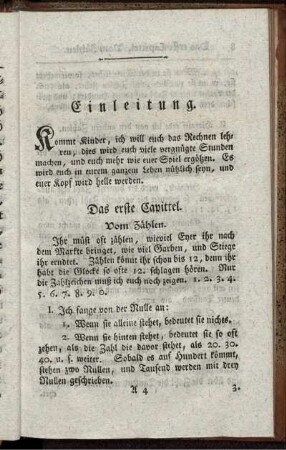 Einleitung. Erstes Kapitel - Zwölftes Kapitel.