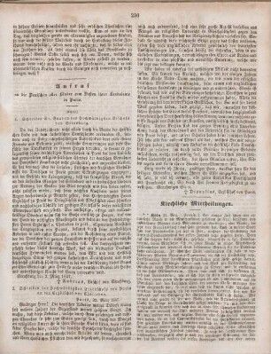 259-260 Kirchliche Mittheilungen