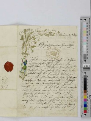 Brief an August Heinrich Cranz