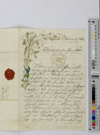 Brief an August Heinrich Cranz