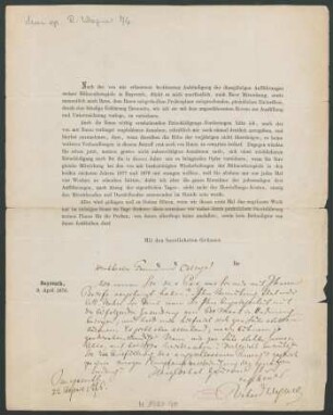 Brief an Richard Fricke : 22.04.1876