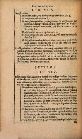 De ratione ordinis a iurisconsulto in Pandectis, Codice et Institutionibus servati