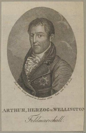 Bildnis des Arthur Herzog von Wellington