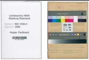 Entnazifizierung Ferdinand Hoppe , geb. 09.07.1904 (Berufsberater)