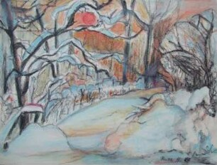 Sonne im Winter 1