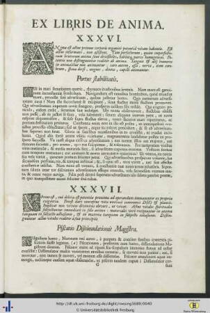 Ex libris de Anima.