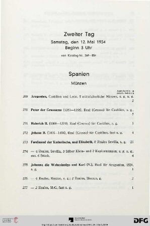 Spanien (Nr. 269-304)