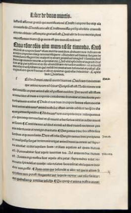 Qua ratione communis omnium mors non sit timenda.