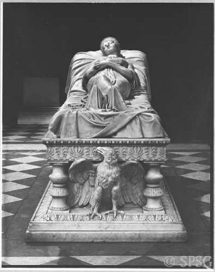 Berlin, Schloss Charlottenburg, Mausoleum, Sarkophag von Königin Luise.