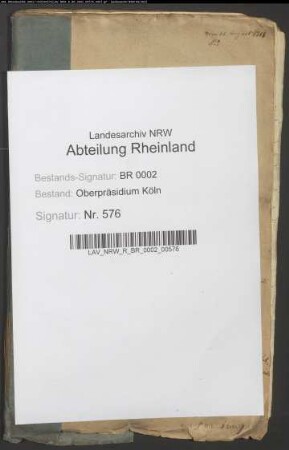 Sicherung der Lebensunterhalts Fruchtsperre. Königliches Unterstützungsgetreide Bd. 8