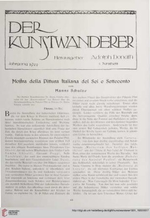 3/4: Mostra della pittura italiana del Sei e Settecento