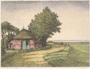 "Bauernhof in West Simonsberg."