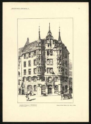 Tafel 3: Wohnhaus in Stuttgart
