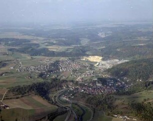 Veringenstadt, Luftbild