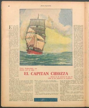 El capitán Chiozza : Cuento por José R. Suffriti