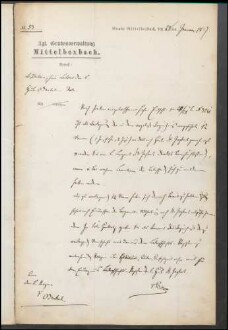 Betriebskosten, Visitation, Verringerung der Belegschaft der
                        Steinkohlengrube Odenbach-Roth