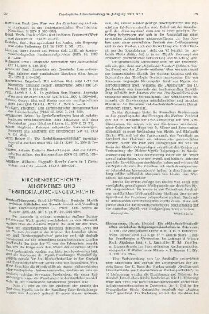 37-38 [Rezension] Wentzlaff-Eggebert, Friedrich-Wilhelm, Deutsche Mystik zwischen Mittelalter und Neuzeit