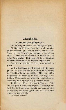 Kleines liturgisches Repertorium